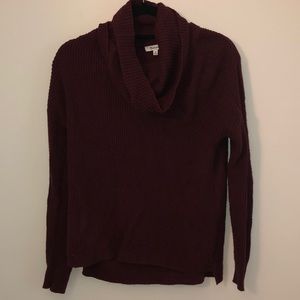 Madewell maroon sweater